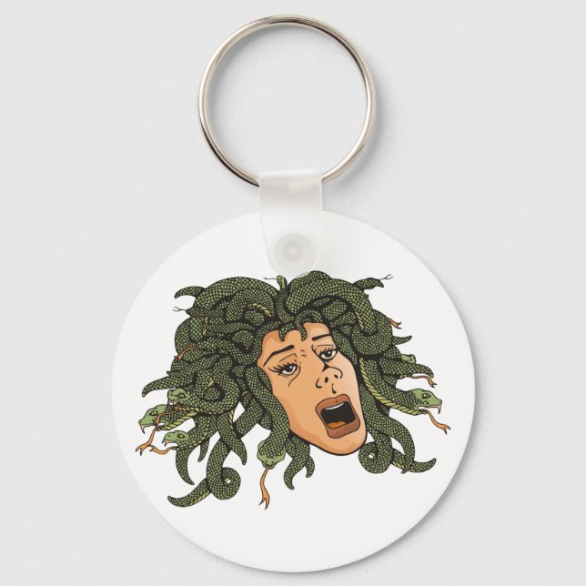 Chaveiro Medusa Head (Frente)