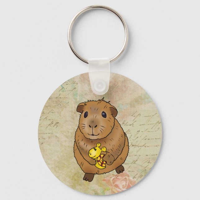 Chaveiro Meerscheinchen und Schnecke (Frente)