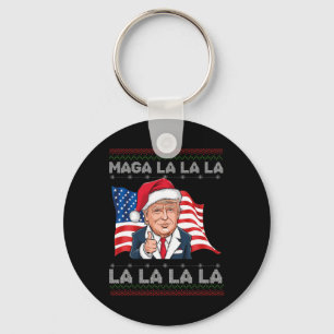 Chaveiro Mega La Donald Trump Potus 47 Natal Feio