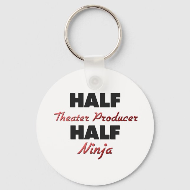 Chaveiro Meia Produtora De Teatro Half Ninja (Frente)