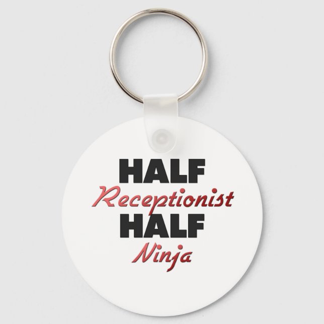 Chaveiro Meia Recepcionista Half Ninja (Frente)