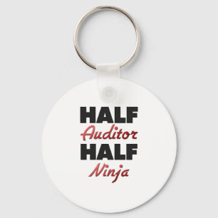 Chaveiro Meio auditor meio Ninja