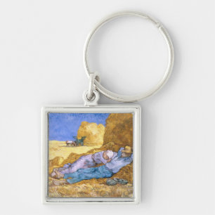 Chaveiro Meio-dia de Vincent van Gogh , o Siesta, após o