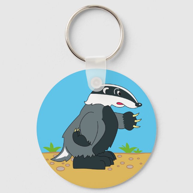 CHAVEIRO MEL BADGER OU NÃO (Frente)