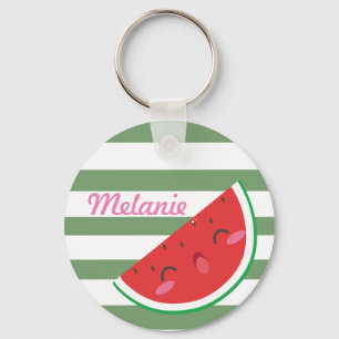Chaveiro Melancia bonito de Kawaii personalizada
