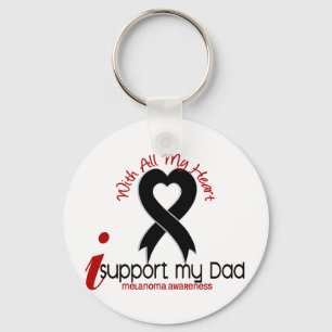 Chaveiro Melanoma I Support My Pai