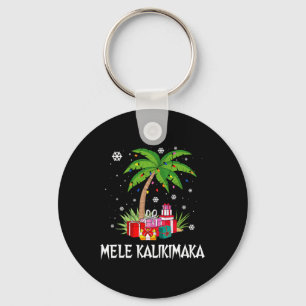 Chaveiro Mele Kalikimaka Família das Palmeiras de Natal do