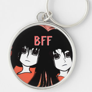 Chaveiro Melhor Amigo do BFF para Gêmeos de Animes