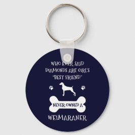 Chaveiro Melhor amigo do Weimaraner