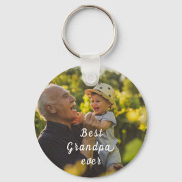 Chaveiro Melhor Avô de Todos 2 Script de Foto Personalizado