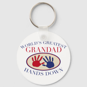 Chaveiro Melhor Avô Mãos Para Baixo