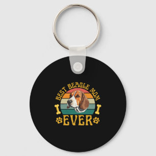 Chaveiro Melhor Beagle Mãe De Sempre, Engraçado Canino De B