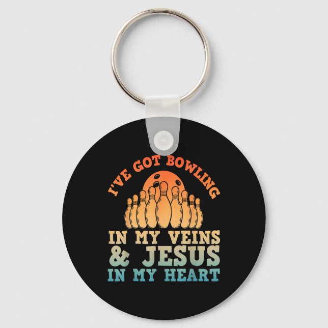 Chaveiro Melhor Boliche Para Mulheres Boliches Cristãs (Frente)