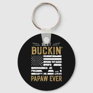 Chaveiro Melhor Buckin Papaw Eternamente Engraçado Deer Hun