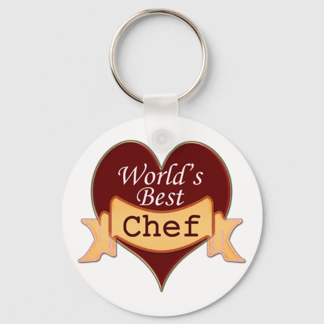 Chaveiro Melhor Chef do Mundo (Frente)