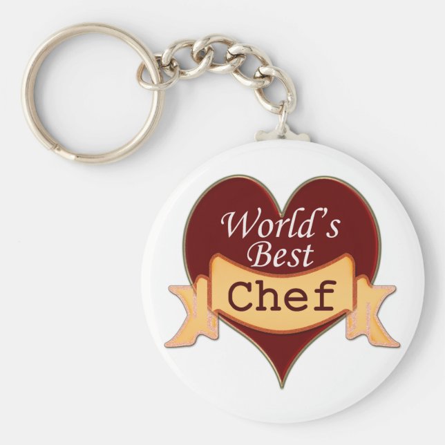 Chaveiro Melhor Chef do Mundo (Frente)