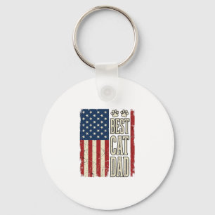 Chaveiro Melhor Design de Camisa de Bandeira Vintage para P