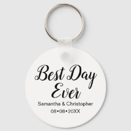 Chaveiro Melhor dia personalizado que Wedding nunca