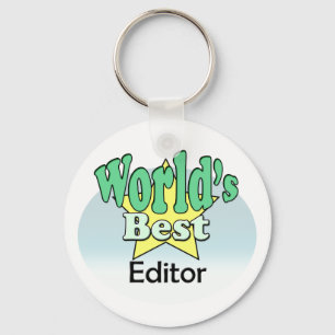 Chaveiro Melhor Editor do Mundo