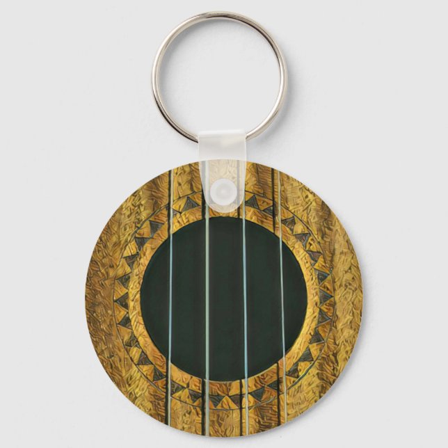 Chaveiro Melhor guitarrista de sempre (Frente)