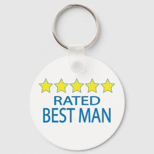 Chaveiro Melhor Homem Cinco Estrelas