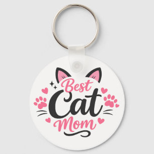 Chaveiro Melhor Mãe de Gato