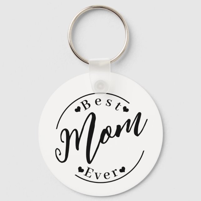 Chaveiro Melhor Mãe de todas (Frente)