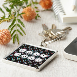 Chaveiro Melhor Mãe Estrelas em Neon Key Chain