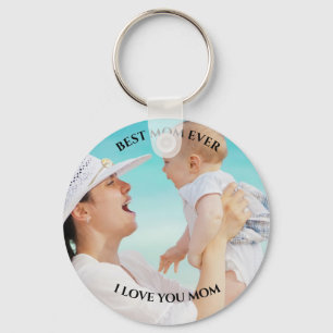 Chaveiro Melhor Mãe Foto Personalizada Que Amo você Dia d