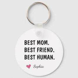 Chaveiro Melhor Mãe Melhor Amiga Melhor Humano Personalizad