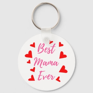 Chaveiro Melhor Mama de Sempre - Ideia de Oferta de Dia de