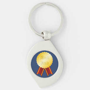 Chaveiro Melhor Medalha de Fita para Papai Dia dos Pais