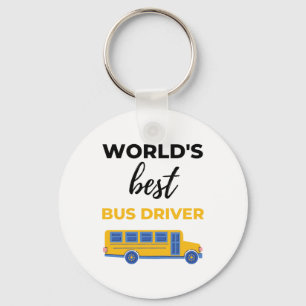 Chaveiro Melhor Motorista de Ônibus do Mundo bl