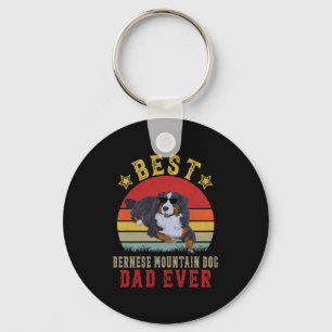 Chaveiro Melhor Pai de Cachorro de Montanha Bernês