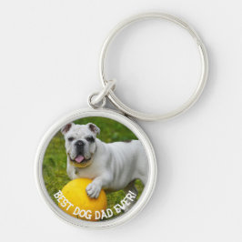 Chaveiro Melhor pai De Cachorro Nunca Personalizado chaveir