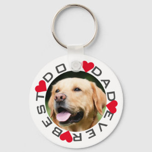 Chaveiro Melhor Pai De Cães Alguma Foto