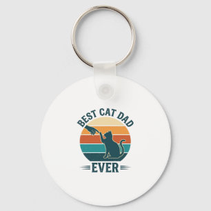 Chaveiro Melhor Pai de Gato de Todos os Tempos Camisa de Ga