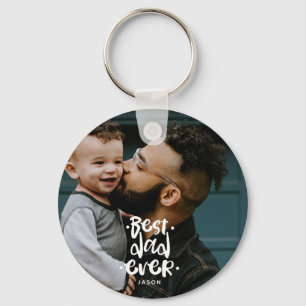 Chaveiro Melhor Pai de Todos Presente do Dia dos Pais com F