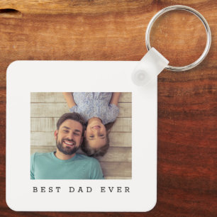 Chaveiro Melhor Pai do Mundo Foto Personalizada