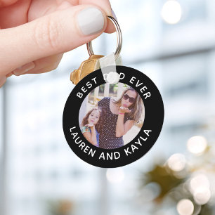 Chaveiro Melhor Pai  Foto Mínima Moderna Legal