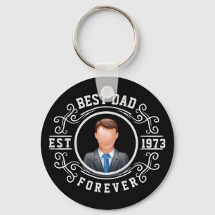 Chaveiro Melhor Pai Para A Camisa De Presente De Aniversári