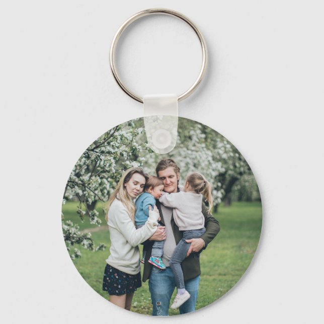 Chaveiro Melhor Pai Personalizado de Fotografia Personaliza (Frente)