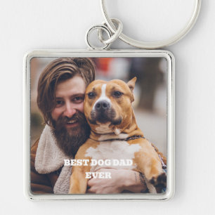 Chaveiro Melhor pai personalizado para cães de estimação