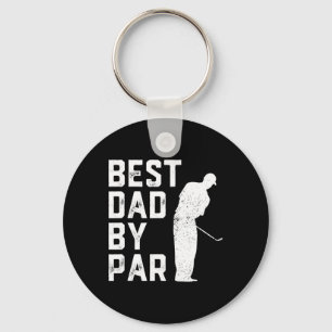 Chaveiro Melhor Pai Por Par Presente de Amante de Golfe Par