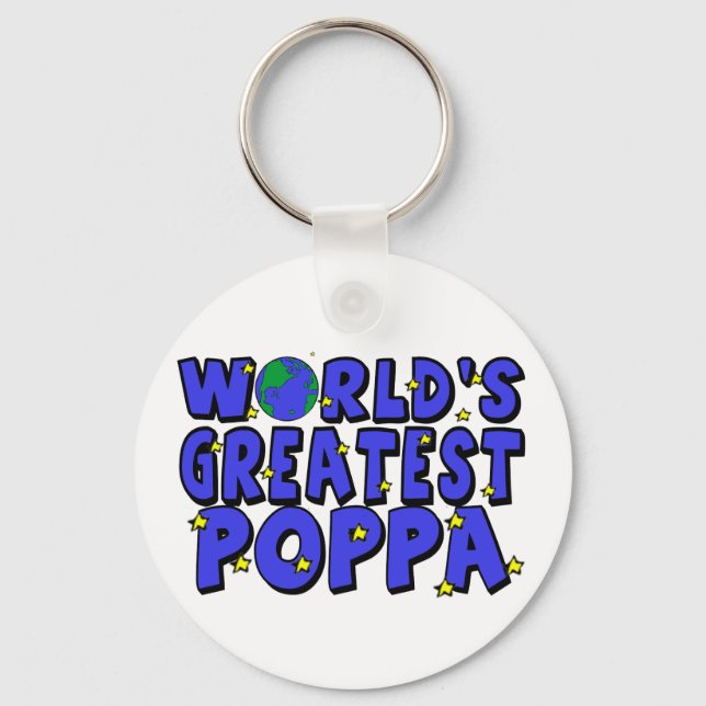 Chaveiro Melhor Papai do Mundo (Frente)