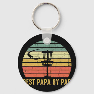 Chaveiro Melhor Papai Pelo Par Presente Engraçado de Golfe 