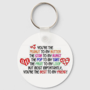 Chaveiro melhor para o meu amigo