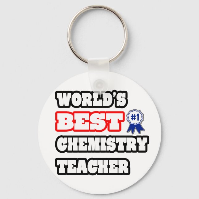 Chaveiro Melhor Professora de Química do Mundo (Frente)