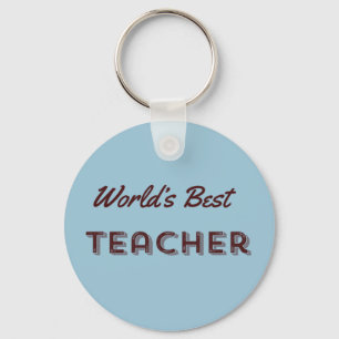 Chaveiro Melhor Professora do Mundo