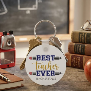 Chaveiro Melhor Professora Personalizada De Todos Os tempos
